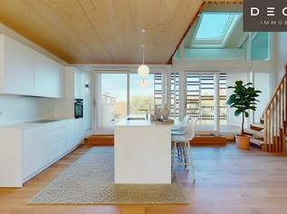 | LUXORIÖSES PENTHOUSE | HELLE DACHGESCHOSS-MAISONETTE MIT BLICK AUF DEN SCHLOSSBERG | 4 ZIMMER & OFFENER KÜCHENBEREICH | 2 BÄDER | GALERIE | 2 TERRASSEN | ca. 155m² | LIFTZUGANG | TOP LAGE, 990000 €, Immobilien-Wohnungen in 8010 