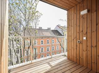 ERSTBEZUG | Traumhafte 2-Zimmer-Wohnung mit Loggia, 1599 €, Immobilien-Wohnungen in 1070 Neubau
