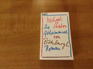 Michael Chabon Die Geheimnisse von Pittsburgh, 5 €, Marktplatz-Bücher & Bildbände in 5211 Lengau