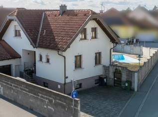 großzügiges, modernisiertes Einfamilienhaus mit Swimming Pool, Keller & Garage in Bruck an der Leitha, 529000 €, Immobilien-Häuser in 2460 Gemeinde Bruck an der Leitha