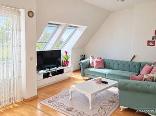 Hell und ruhig – Dachgeschosswohnung mit Südterrasse | ZELLMANN IMMOBILIEN, 1191.97 €, Immobilien-Wohnungen in 1230 Liesing