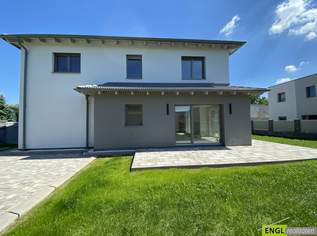 Exklusiver Erstbezug: Hochwertiger Neubau in massiver Bauweise mit Photovoltaikanlage, Luftwärmepumpe, E-Ladestation u.v.m., 685000 €, Immobilien-Häuser in 2442 Katastralgemeinde Unterwaltersdorf