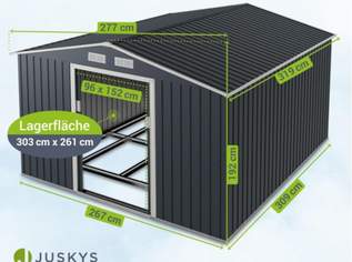 Aluminium Gartenhütte XXL Anthrazit , 500 €, Haus, Bau, Garten-Balkon & Garten in 2143 Gemeinde Großkrut