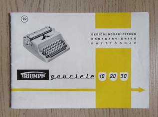 Triumph Gabriele Rarität, 3 €, Marktplatz-Antiquitäten, Sammlerobjekte & Kunst in 4090 Engelhartszell an der Donau