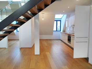 Gumpendorfer Straße: 5-Zimmer-Maisonette mit Terrasse, 3293.42 €, Immobilien-Wohnungen in 1060 Mariahilf