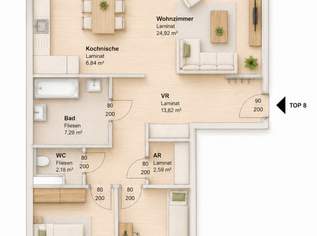2 MONATE MIETFREI! 3-Zimmerwohnung mit beeindruckendem Raumangebot, 999.87 €, Immobilien-Wohnungen in 8020 2 MONATE MIETFREI! 3-Zimmerwohnung mit beeindruckendem Raumangebot, 999.87 €, Immobilien-Wohnungen in 8020