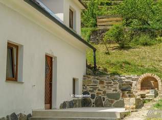 Groisbach in der WACHAU: Landhaus mit terrassenförmigem Grundstück – Donaublick vom oberen Grundstücksbereich, 310000 €, Immobilien-Häuser in 3641 Aggsbach Markt Groisbach in der WACHAU: Landhaus mit terrassenförmigem Grundstück – Donaublick vom oberen Grundstücksbereich, 310000 €, Immobilien-Häuser in 3641 Aggsbach Markt