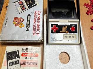 Nintendo Game & Watch Panorama Screen Donley Kong Jr. (1983 Oroginal mot OVP!), 800 €, Marktplatz-Computer, Handys & Software in 2630 Putzmannsdorf