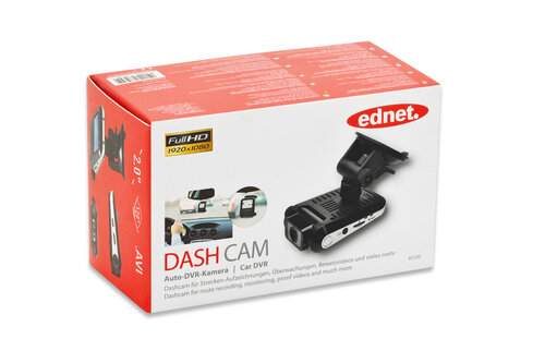 ednet DASH CAM Auto DVR Kamera, FullHD 1920x1080, Art.Nr. 87230
