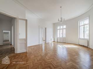 Grand Park Residence: Herrschaftlicher 6-Zimmer Altbau mit Weit- und Grünblick, 2490000 €, Immobilien-Wohnungen in 1090 Alsergrund