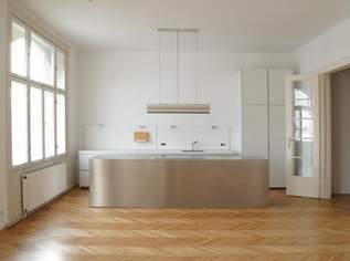 Unbefristete und zentral begehbare Altbauwohnung mit Balkon und Bulthaup-Küche, 2270.31 €, Immobilien-Wohnungen in 1070 Neubau