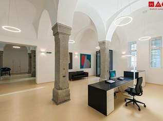 548 m² neuwertige, voll ausgestattete XXL-Büro-/Geschäftsfläche in den Dragoner Höfen Wels mit weitreichendem Mitgestaltungsfreiraum!, 8245.68 €, Immobilien-Gewerbeobjekte in 4600 Wels