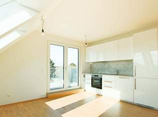 Traumhafte DG-Wohnung in Ruhelage, 2 Terrassen und Grünblick | optionale Dachterrasse, 349000 €, Immobilien-Wohnungen in 1220 Donaustadt