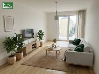 Modernes Wohnen im Grünen – 3-Zimmer-Wohnung mit großzügiger Freifläche, 899.01 €, Immobilien-Wohnungen in 8020 