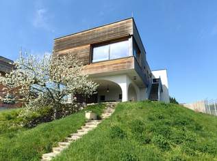 ++ Wohnen wo andere Urlaub machen ++ Architektenvilla mit weitläufigem Garten und traumhaftem Seeblick in idyllischer Lage! + Teilung und weitere Bebauung des Grundstückes möglich, 982000 €, Immobilien-Häuser in 7072 Mörbisch am See