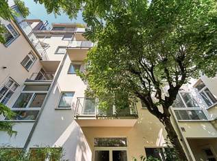 Neuwertige Zwei-Zimmer-Altbauwohnung mit herrlicher Terrasse und Loggia direkt beim Naschmarkt, 789000.01 €, Immobilien-Wohnungen in 1050 Margareten