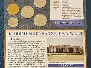 Kursmünzensatz USBEKISTAN, 15 €, Marktplatz-Antiquitäten, Sammlerobjekte & Kunst in 2320 Rannersdorf