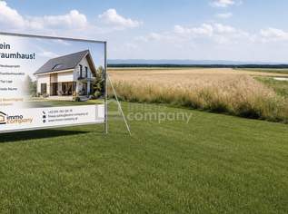 Baugrundstück mit traumhaftem Naturblick - sonnige Lage nähe Wiener Neustadt, 145000 €, Immobilien-Grund und Boden in 2722 Weikersdorf am Steinfelde
