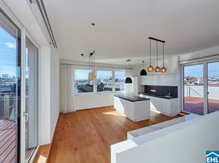 Nähe Naschmarkt: Dachgeschoß-Maisonettewohnung mit wunderschönen Terrassen!, 1099000 €, Immobilien-Wohnungen in 1050 Margareten Nähe Naschmarkt: Dachgeschoß-Maisonettewohnung mit wunderschönen Terrassen!, 1099000 €, Immobilien-Wohnungen in 1050 Margareten