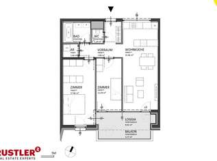 Erstbezug 3 Zimmer nähe Hauptbahnhof mit großzügiger Freifläche - Schallschutzfenster!, 488000.5 €, Immobilien-Wohnungen in 1100 Favoriten