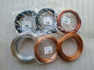 Basteldraht Aluminiumdraht, 30 €, Marktplatz-Spiele, Bastelmaterial & Modellbau in 7400 Oberwart