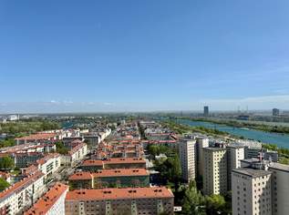 Wasserblick! 21 Stock! Traum an der Donau - U1 vor der Türe!, 3200 €, Immobilien-Wohnungen in 1220 Donaustadt