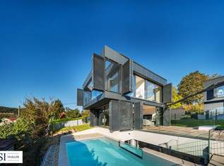The Unique Villen: Exklusive Villa in wunderschöner Grünruhelage mit Outdoor-Pool & Sauna, 1689000 €, Immobilien-Häuser in 1190 Döbling