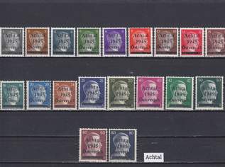 Briefmarken Österreich mit Lokalem Aufdruck auf Freimarken Postfrisch 23 Euro pro Satz, 23 €, Marktplatz-Antiquitäten, Sammlerobjekte & Kunst in 8271 Bad Waltersdorf