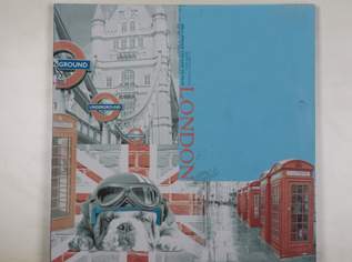 Dekoration / Wandbild LONDON, 50x50cm