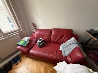 Rotes Ledersofa, 0 €, Haus, Bau, Garten-Möbel & Sanitär in 1070 Neubau Rotes Ledersofa, 0 €, Haus, Bau, Garten-Möbel & Sanitär in 1070 Neubau