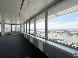 Attraktive Bürofläche mit Aussicht | Ares Tower, 11002.8 €, Immobilien-Gewerbeobjekte in 1220 Donaustadt