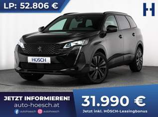5008 1,2 PureTech 130 GT 7-Sitzer BLACK WIE NEU -39%, 33490 €, Auto & Fahrrad-Autos in 4061 Pasching