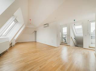 Maisonettewohnung im Dachgeschoss mit atemberaubender Aussicht, 2995 €, Immobilien-Wohnungen in 1060 Mariahilf