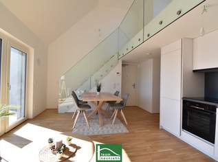 Ihre Mieter werden sich freuen - Helle DG-Wohnung mit großer Südterrasse und Küche unweit der U-Bahn U1, 426396 €, Immobilien-Wohnungen in 1220 Donaustadt