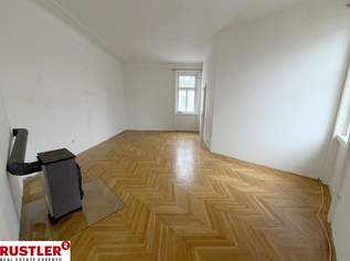 Wiener Altbau für Individualisten | 3 Zimmer & Gestaltungspotenzial im Stuwerviertel, 298000 €, Immobilien-Wohnungen in 1020 Leopoldstadt