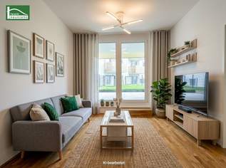 Moderne 2-Zimmer Gartenwohnung bei der Alten Donau - ab 01.12.2026 verfügbar!, 1055.32 €, Immobilien-Wohnungen in 1220 Donaustadt Moderne 2-Zimmer Gartenwohnung bei der Alten Donau - ab 01.12.2026 verfügbar!, 1055.32 €, Immobilien-Wohnungen in 1220 Donaustadt