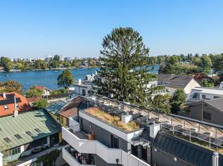 Hier wird die ALTE DONAU zum Panorama! Was für ein Ausblick., 955000 €, Immobilien-Wohnungen in 1220 Donaustadt
