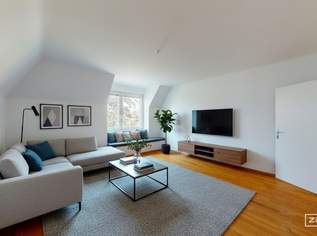 DÖBLING | Helle Dachgeschosswohnung | 3 1/2 Zimmer | ZELLMANN IMMOBILIEN, 1489 €, Immobilien-Wohnungen in 1190 Döbling