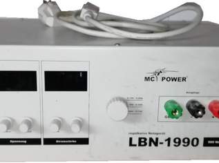MRGN 900, MC Power, Labornetzgerät, LBN 1990, Stromlaufplan, Reparatur, 19 €, Haus, Bau, Garten-Hausbau & Werkzeug in 1010 Innere Stadt