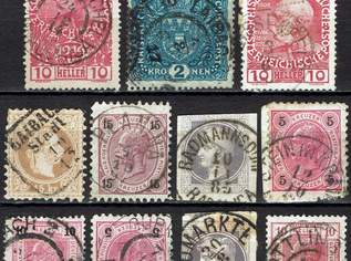 Ö-KuK Stempellot "Krain" ca. 85-Kleinpunkte (9), 18 €, Marktplatz-Sammlungen & Haushaltsauflösungen in 9020 Klagenfurt am Wörthersee
