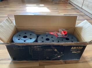Hantelset 20kg, 30 €, Marktplatz-Sportgeräte & Zubehör in 1030 Landstraße