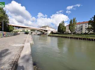 Stadtwohnung in Bestlage: direkt bei der Urania, Wien Mitte und Prater - 2.Zimmer mit Donaukanal-Blick! - JETZT ZUSCHLAGEN, 750000.26 €, Immobilien-Wohnungen in 1030 Landstraße