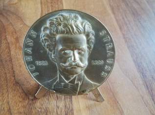 Johann Strauss Gedenkmünze, 15 €, Marktplatz-Antiquitäten, Sammlerobjekte & Kunst in 3001 Gemeinde Mauerbach