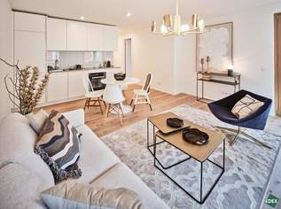 ERSTBEZUG | Wohnen mit Qualität – Miele-Küche, Parkett & südseitige Loggia, 1899 €, Immobilien-Wohnungen in 1070 Neubau