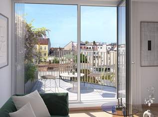 DG-ERSTBEZUG | 3-Zimmer mit hofseitiger Terrasse | Ost/West | Fernwärme | Fassadenbegrünung | TG-Stellplatz optional | Nachhaltiges Wohnbauprojekt, 690100 €, Immobilien-Wohnungen in 1170 Hernals