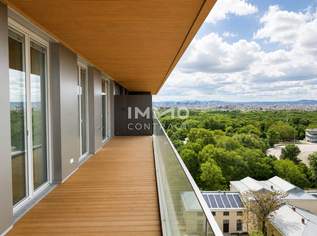 PRATER: 15. Etage - provisionsfrei inkl. ROOFTOP POOL: Erstbezug, 1059500 €, Immobilien-Wohnungen in 1020 Leopoldstadt