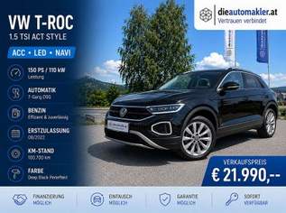 T-Roc 1.5 TSI ACT Style |ACC|LED|NAVI|, 21990 €, Auto & Fahrrad-Autos in 9300 Sankt Veit an der Glan