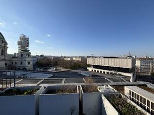 1040! 3-Zimmer Wohnung mit privater sowie gemeinschaftlicher Dachterrasse und schönem Ausblick!, 2017.15 €, Immobilien-Wohnungen in 1040 Wieden