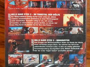DVD The Hills Have Eyes Teil 1-3 originalverpackt 