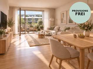 ERSTBEZUG MIT SONNIGER SÜDOST-LOGGIA – PROVISIONSFREIES NEUBAUPROJEKT VOR DEN TOREN WIENS, 299500 €, Immobilien-Wohnungen in 2481 Gemeinde Achau